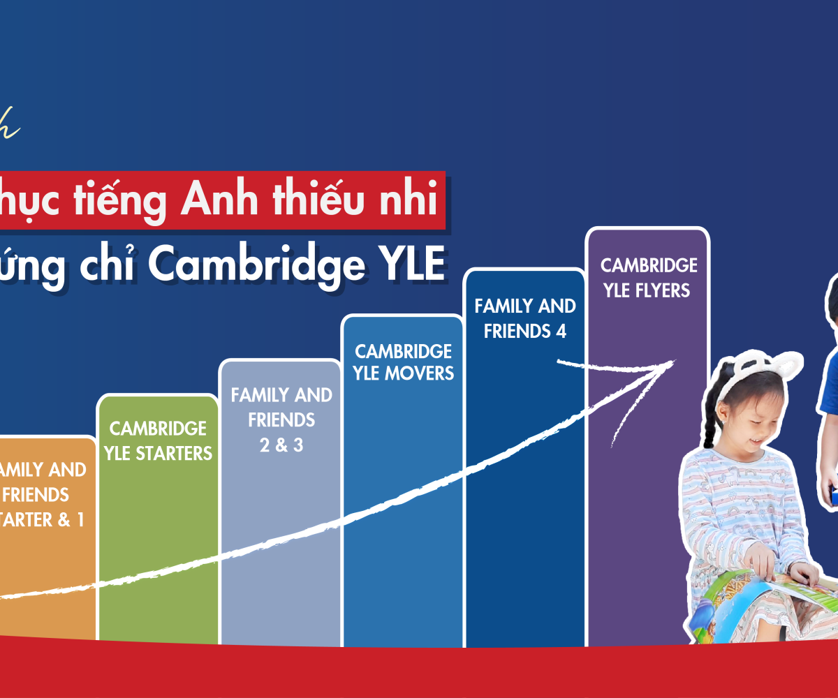  LỘ TRÌNH TỪ FIRST FRIENDS ĐẾN ĐẦU RA CHỨNG CHỈ QUỐC TẾ CAMBRIDGE FLYERS 