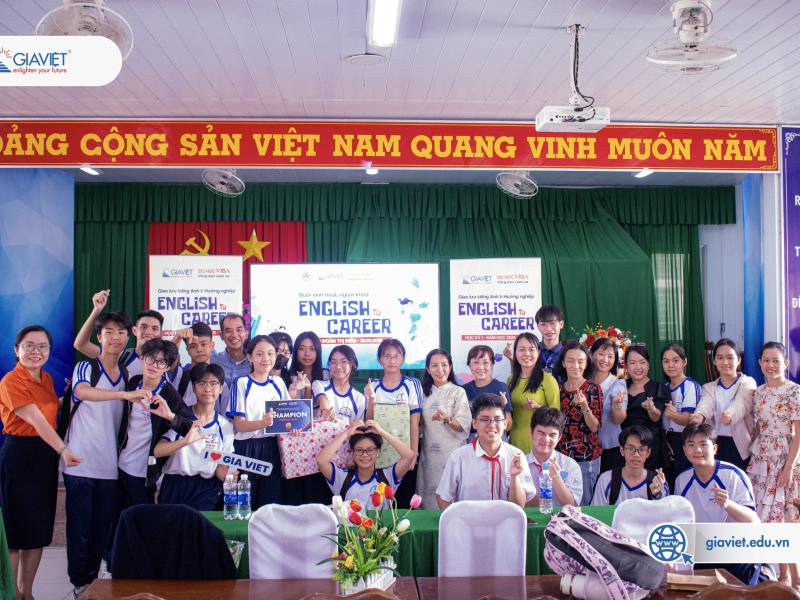 GIA VIỆT ĐỒNG HÀNH CÙNG THCS ĐOÀN THỊ ĐIỂM – ENGLISH TO CAREER